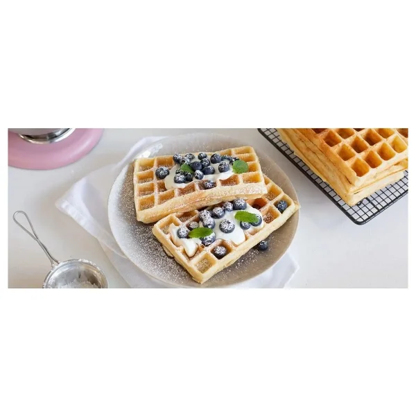 Omake Kare Waffle Makinesi Brüksel 4x6 - Görsel 3