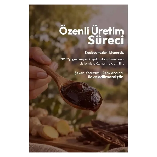 Aksu Vital Propolisli 350 Gr Zencefilli Keçiboynuzu Özü - Görsel 4