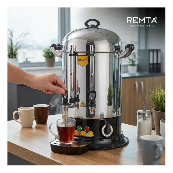 Remta Elegance Er13 120 Bardak 12 Lt Çay Otomatı - Görsel 3