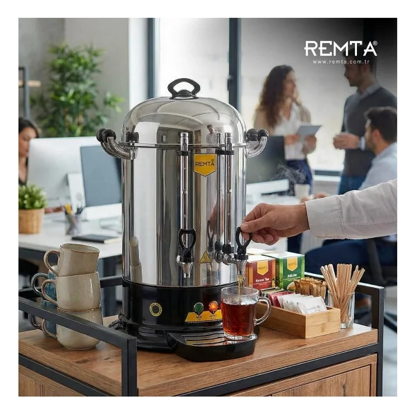 Remta Elegance Er13 120 Bardak 12 Lt Çay Otomatı - Görsel 4