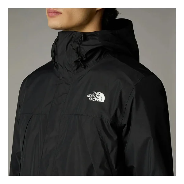 The North Face Antora Nf0a7qey4h01 Kapüşonlu Koyu Siyah Erkek Mont - Görsel 7
