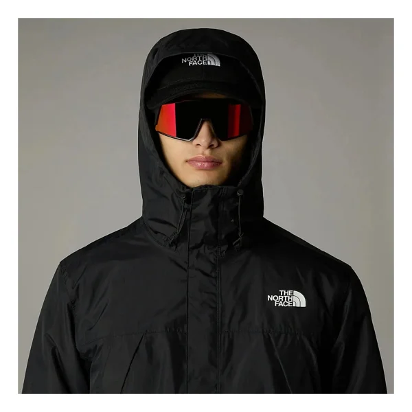 The North Face Antora Nf0a7qey4h01 Kapüşonlu Koyu Siyah Erkek Mont - Görsel 8