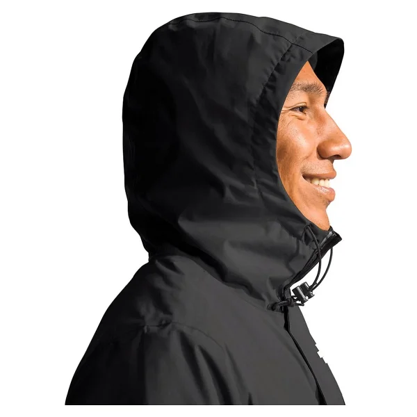 The North Face Antora Nf0a7qey4h01 Kapüşonlu Koyu Siyah Erkek Mont - Görsel 10