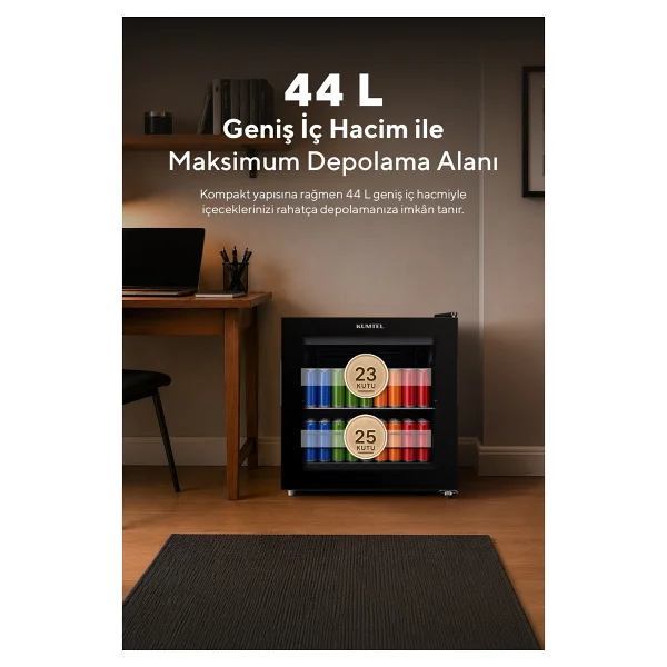 Kumtel Hmb-60 Büro Tipi Buzdolabı - Görsel 3