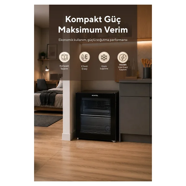 Kumtel Hmb-60 Büro Tipi Buzdolabı - Görsel 2