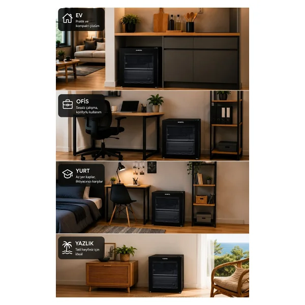 Kumtel Hmb-60 Büro Tipi Buzdolabı - Görsel 6