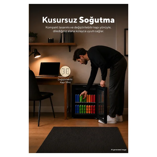 Kumtel Hmb-60 Büro Tipi Buzdolabı - Görsel 4