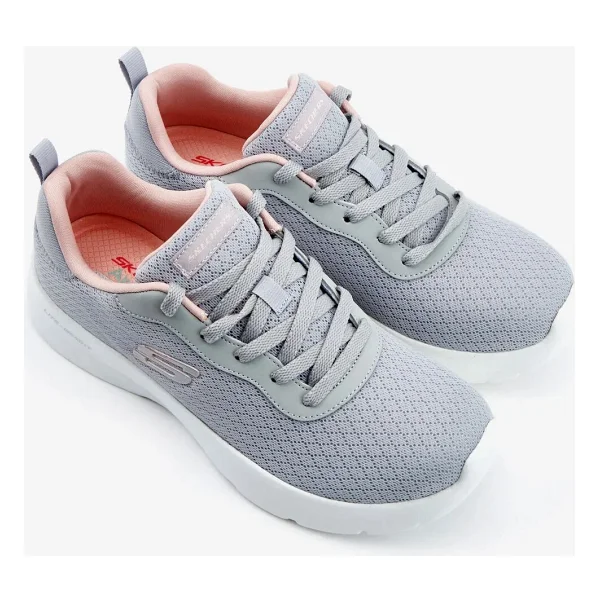 Skechers Dynamight 2.0 Eye To Eye 12964tk Lgpk Gri Kadın Spor Ayakkabı - Görsel 6