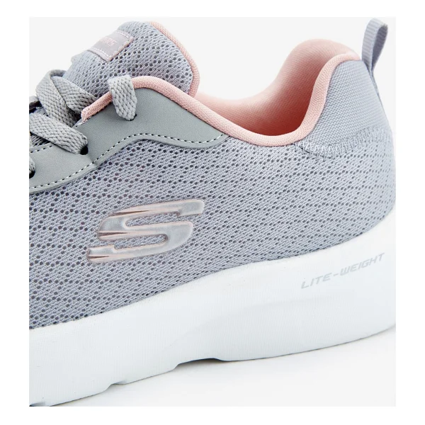 Skechers Dynamight 2.0 Eye To Eye 12964tk Lgpk Gri Kadın Spor Ayakkabı - Görsel 9