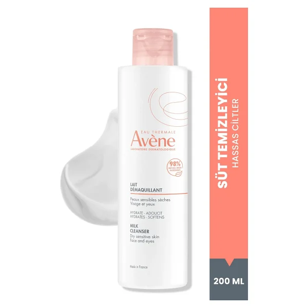 Avene Kuru Ve Hassas Ciltler İçin 200 Ml Temizleyici Sütü - Görsel 2