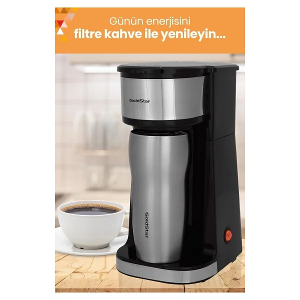GoldStar ST7334 Termoslu Filtre Kahve Makinesi - Görsel 7