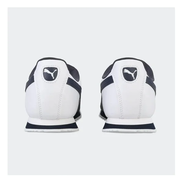 Puma Roma Basic 353572-12 Beyaz-Lacivert Erkek Spor Ayakkabı - Görsel 6