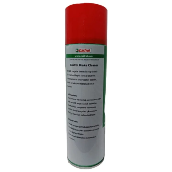 Castrol 500 Ml Fren Balata Ve Genel Temizleme Spreyi - Görsel 5