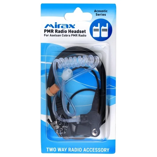 Mirax Mt201-Pc01 Pmr Telsiz Akustik Kulaklık Seti - Görsel 2