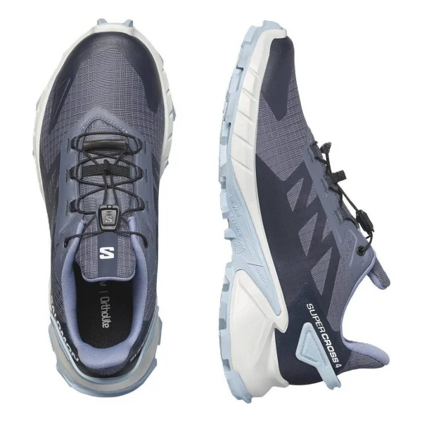 Salomon Supercross 4 L47461700 Mavi Kadın Outdoor Ayakkabı - Görsel 2