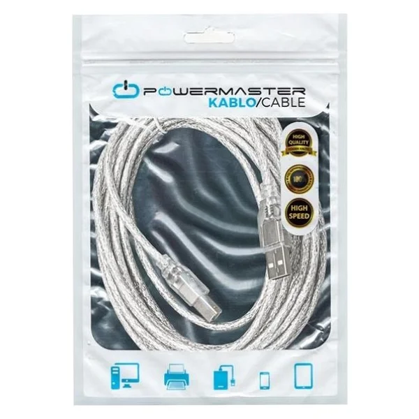 USB 2.0 Yazıcı Printer Kablosu - 5 Metre - Görsel 2