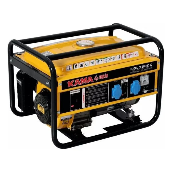 Kama Kgl3500c 3.5 Kva İpli Benzinli Jeneratör - Görsel 2