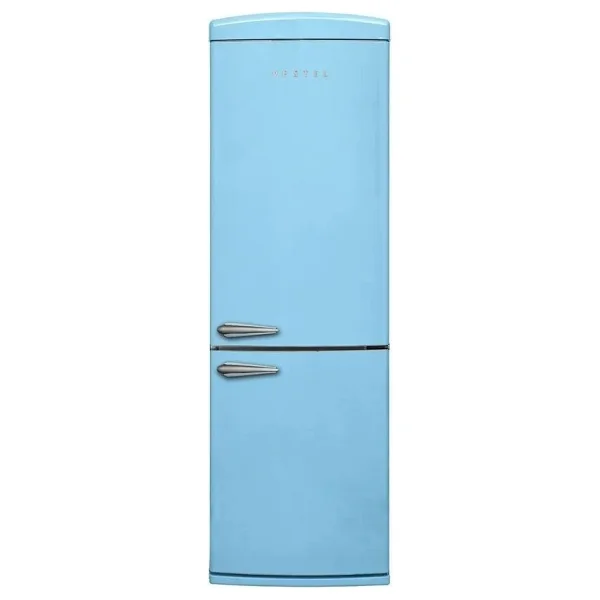 Vestel Retro Nfk37211 Düş Mavisi Kombi No Frost Buzdolabı - Görsel 10