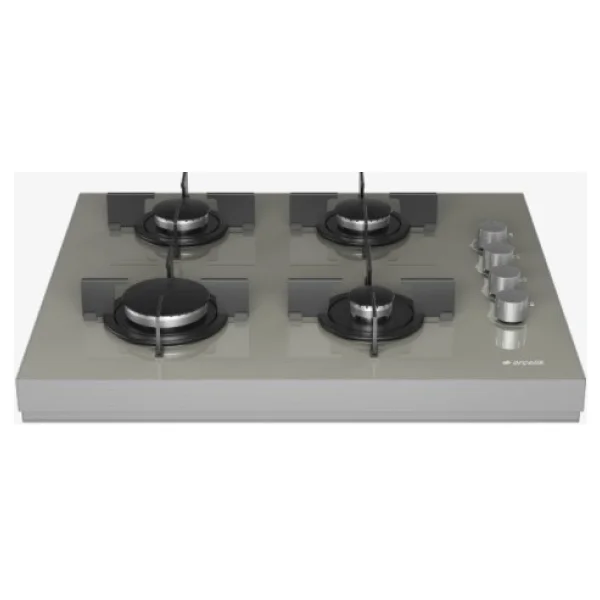 Arçelik STOC 828 G Gri Cam Set Üstü Ocak - Görsel 3