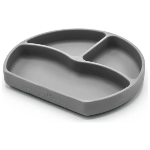 Babyjem Silikon Tabak Gri - Görsel 3