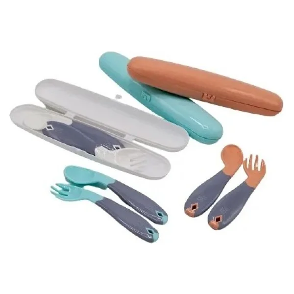 Babyjem Yeşil Çatal Kaşık Saklama Kabı - Görsel 4