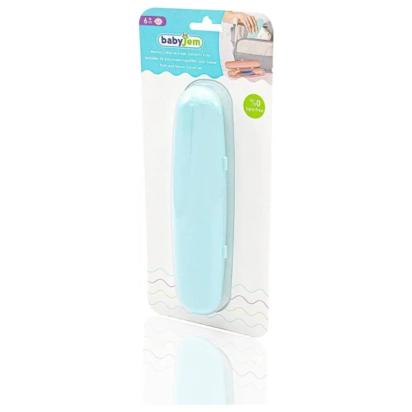 Babyjem Yeşil Çatal Kaşık Saklama Kabı - Görsel 6