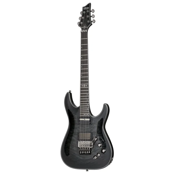 Schecter Hellraiser Hybrid C-1 FR S Elektro Gitar (Trans Black Bu