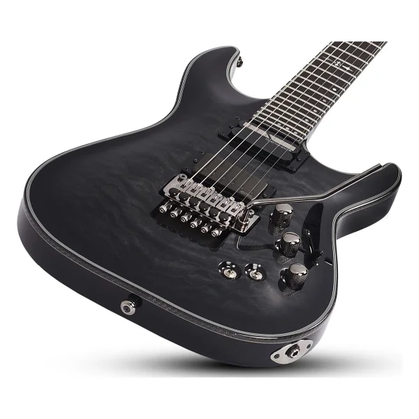 Schecter Hellraiser Hybrid C-1 Fr S Elektro Gitar (Trans Black Bu - Görsel 2