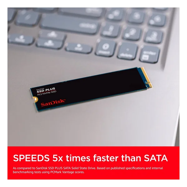 Sandisk Plus Sdssda3n-2t00-G26 Pcı-Express 3.0 2 TB M.2 SSD - Görsel 3