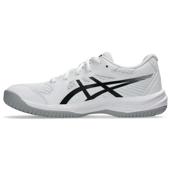 Asics Upcourt 6 Gs 1074a045-101 Beyaz Çocuk Voleybol Ayakkabısı - Görsel 7