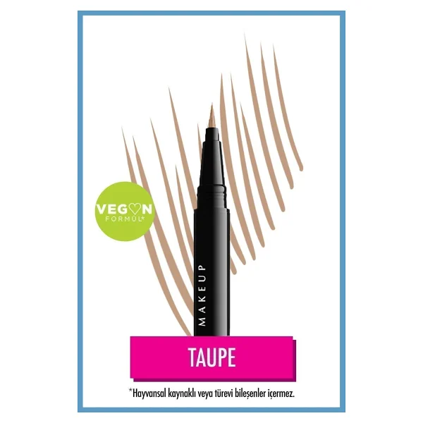 Nyx Professional Makeup Lift & Snatch Kaş Kalemi Taupe - Görsel 7