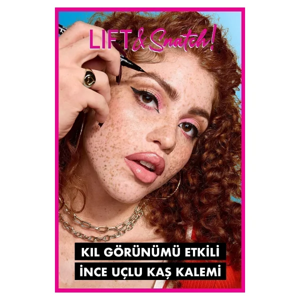 Nyx Professional Makeup Lift & Snatch Kaş Kalemi Taupe - Görsel 9