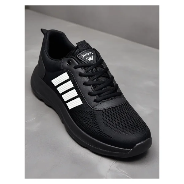 4310-1 Tam Ortopedik Taban Unisex Spor Ayakkabı Yazlık Hafif Eva Taban Günlük Spor Ayakkabı - Lacivert - 40 - Görsel 5