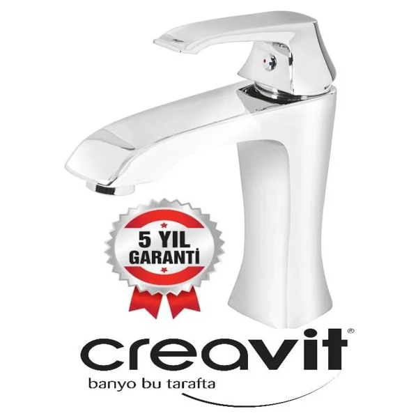 Creavit AG1500 Avangart Lüx Lavabo Bataryası - Görsel 10