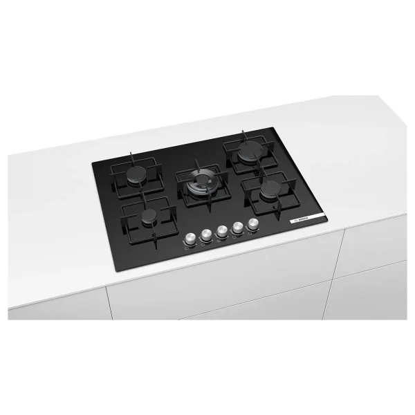 Bosch Pnq7b6o12o Wok Gözlü Siyah Cam Ankastre Ocak - Görsel 5