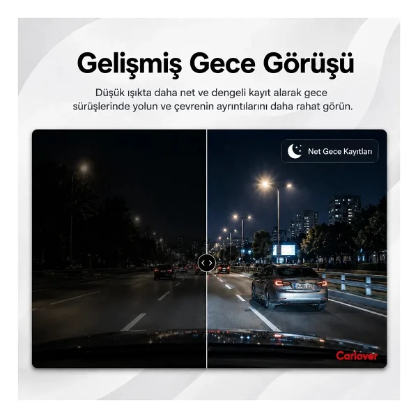 Carlover S12 4K Ön Araç Kamerası - Görsel 4