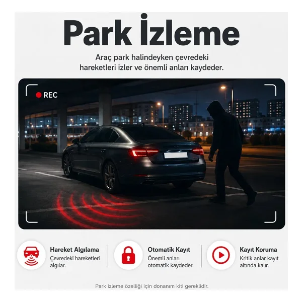 Carlover S12 4K Ön Araç Kamerası - Görsel 5