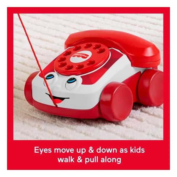 Fisher Price Kırmızı Geveze Telefon Jgg97 - Görsel 5