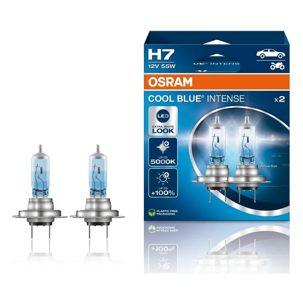 Osram Cool Blue Intense H7 5000k 64210cbn 55 W 2'li Oto Ampul - Görsel 10