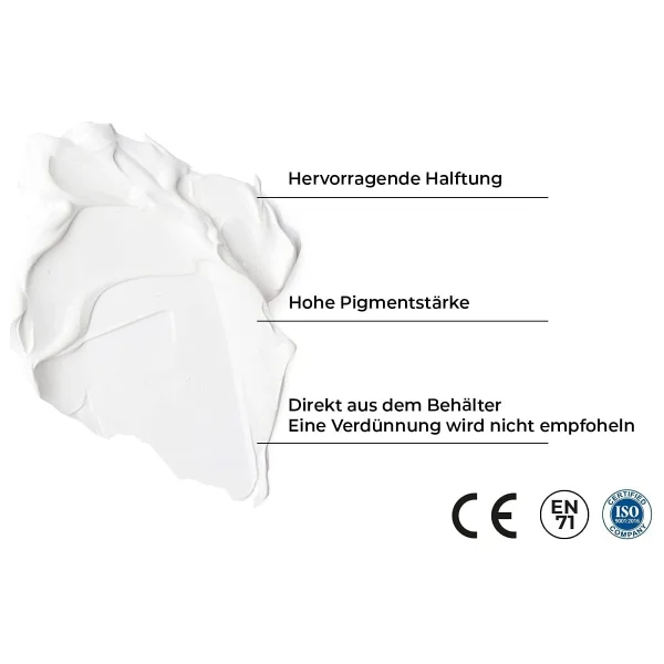 Rich Gesso Tuval Astarı 1000 Ml - Görsel 3