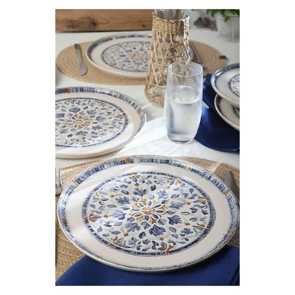 Keramika Sapphire Nordic 28 cm 6'lı Servis Tabağı - Görsel 2