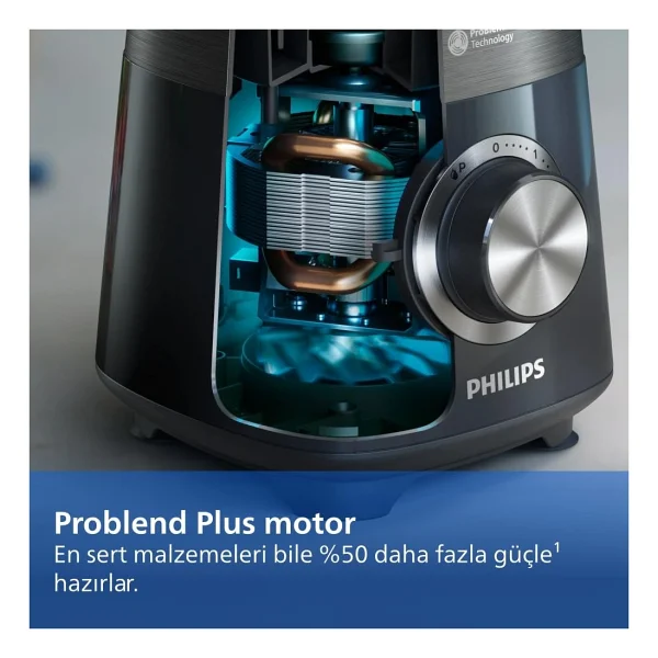 Philips 5000 Serisi HR3031/00 1200 W Smoothie Blender - Görsel 2