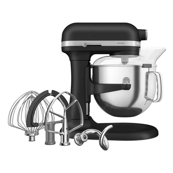Kitchenaid Artisan Kaldırılabilir Kaseli Stand Mikser, Cast Iron Black, 6,6 L - Görsel 5