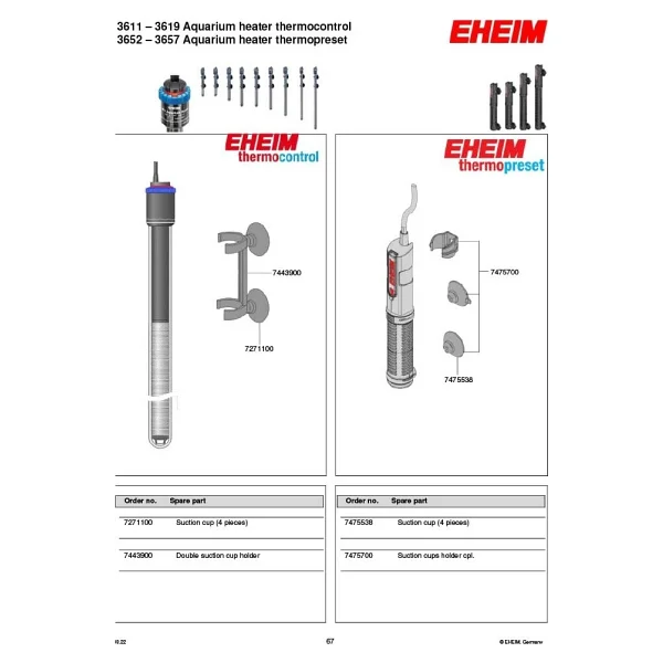 Eheim Jager 100 W Akvaryum Isıtıcısı - Görsel 8
