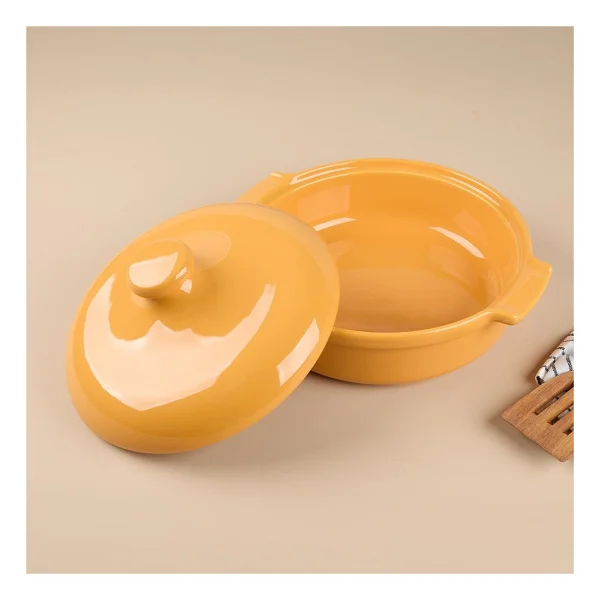 Aryıldız Elissa 27 cm Kapaklı Fırın Kabı - Görsel 4