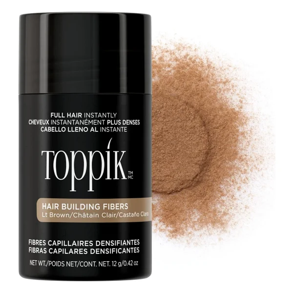Toppik Saç Fiberi 12gr Açık Kahverengi