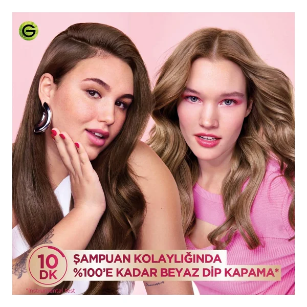 Garnier Color Shampoo Retouch 5.0 Light Brown Saç Boyası - Görsel 5