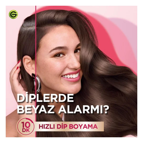 Garnier Color Shampoo Retouch 5.0 Light Brown Saç Boyası - Görsel 6