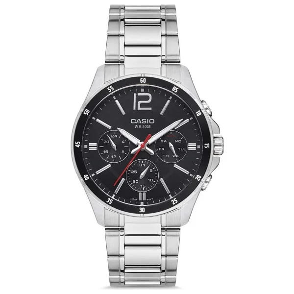 Casio Standart Mtp-1374d Çelik Kordon Erkek Kol Saati - Görsel 6