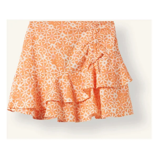 Defacto %100 Pamuk Cropped Fit Sırt Baskılı Kısa Kollu Gömlek Kız Çocuk E4258a825sm - Görsel 6